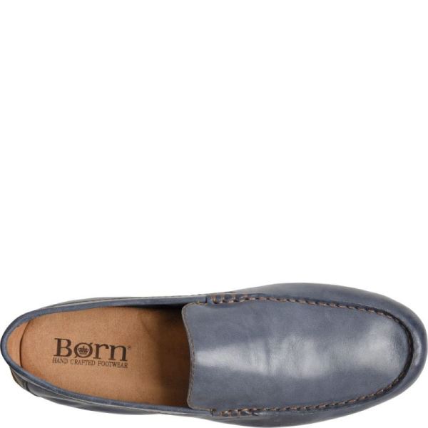 Born | For Men Allan Slip-Ons & Lace-Ups - Navy Oceano (Blue)