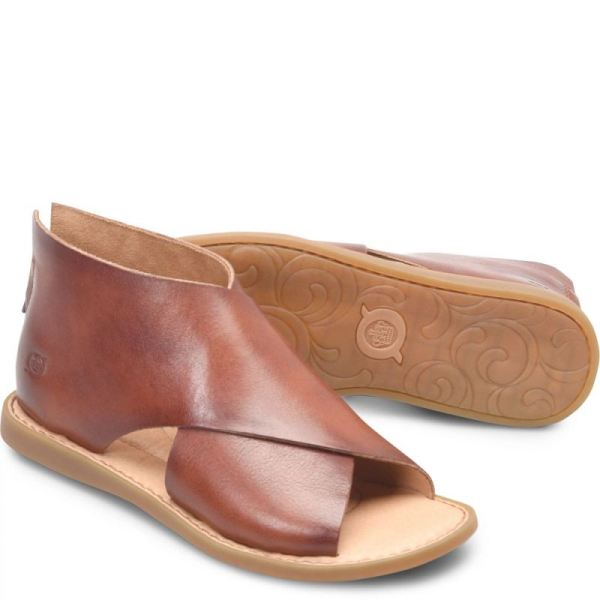 Born | For Women Iwa Sandals - Dark Tan Bourbon (Brown)