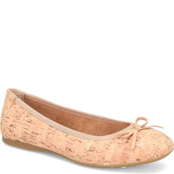 Born | For Women Brin Flats - Natural Cork (Tan)