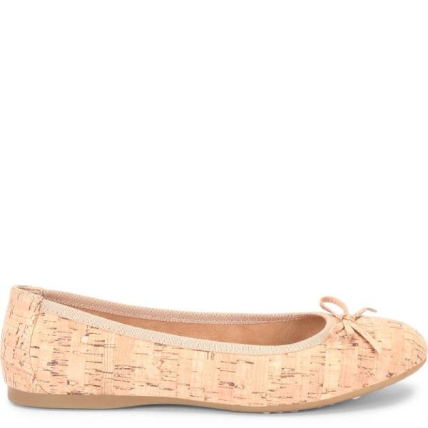 Born | For Women Brin Flats - Natural Cork (Tan)