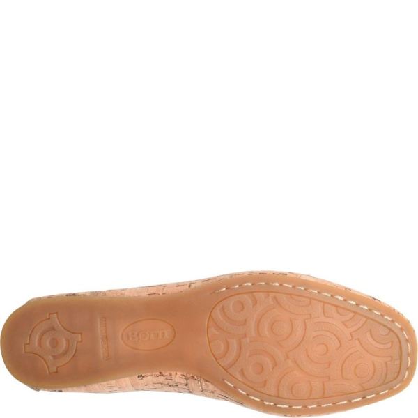 Born | For Women Brin Flats - Natural Cork (Tan)