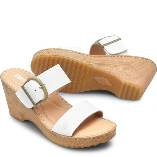 Born | For Women Emily Sandals - White Bianco (White)