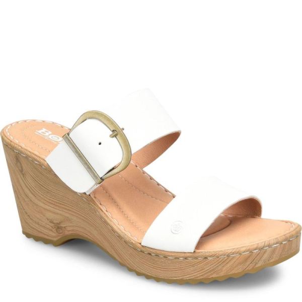 Born | For Women Emily Sandals - White Bianco (White)