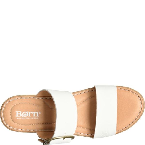 Born | For Women Emily Sandals - White Bianco (White)