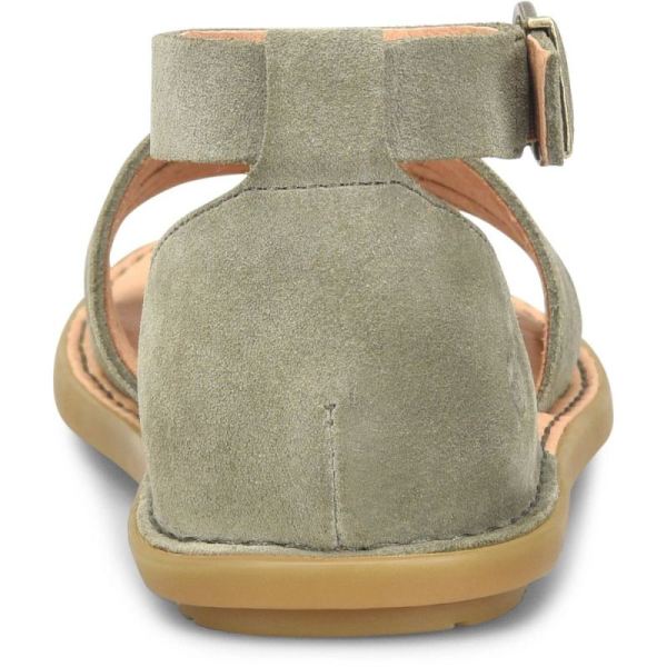 Born | For Women Margot Sandals - Scandinavian Green Suede (Green)