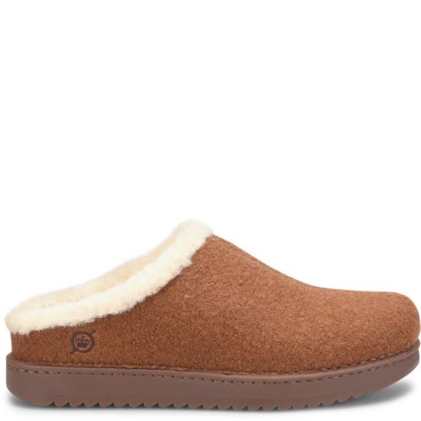 Born | For Men Jayce Slip-Ons & Lace-Ups - Cognac Wool Combo (Brown)