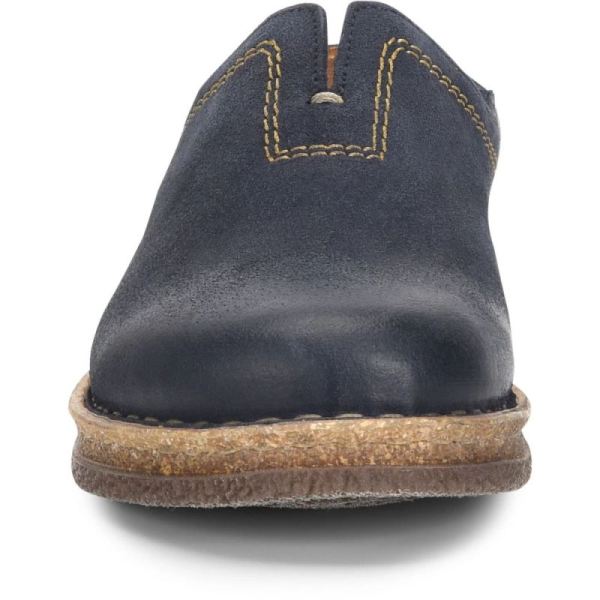 Born | For Women Seana Clogs - Navy Indigo Distressed (Blue)