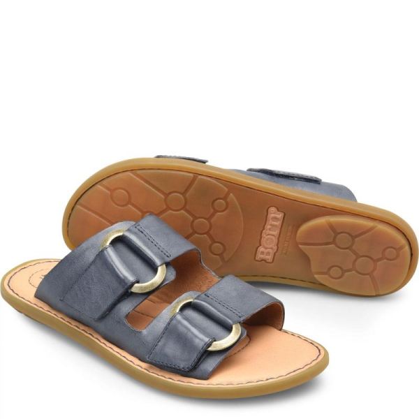 Born | For Women Marston Sandals - Navy Oceano (Blue)