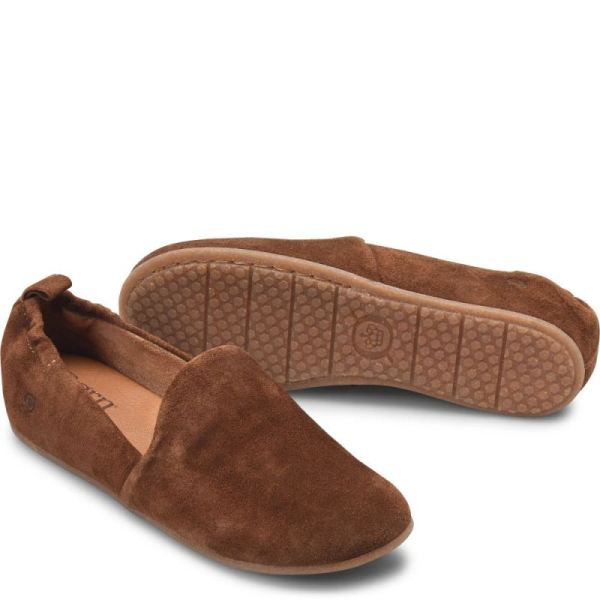 Born | For Women Margarite Slip-Ons & Lace-Ups - Glazed Ginger Suede (Brown)