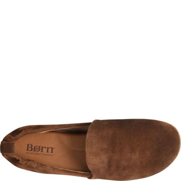 Born | For Women Margarite Slip-Ons & Lace-Ups - Glazed Ginger Suede (Brown)