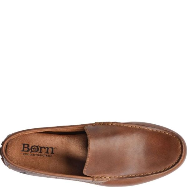 Born | For Men Allan Slip-Ons & Lace-Ups - Cookie Dough (Brown)