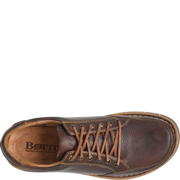 Born | For Men Bronson Slip-Ons & Lace-Ups - Dark Chestnut (Brown)