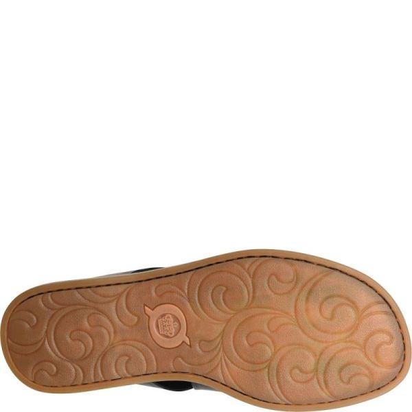 Born | For Women Iwa Sandals - Black Natural Sole (Black)