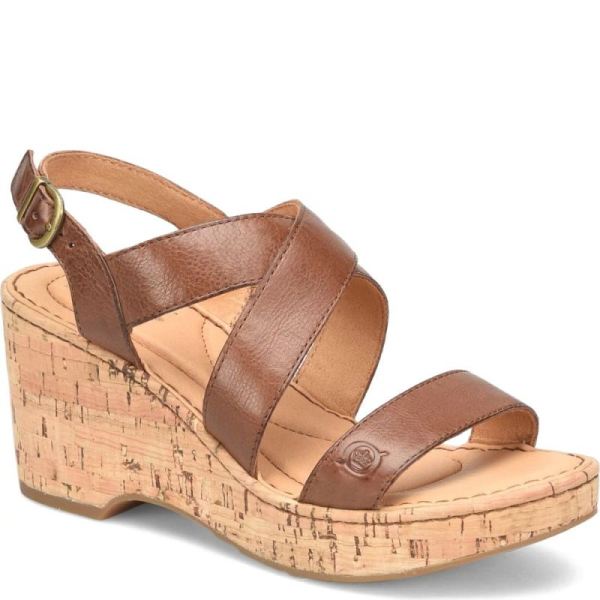 Born | For Women Lanai Sandals - Luggage (Brown)