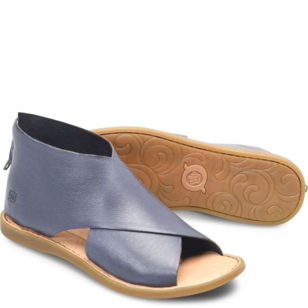 Born | For Women Iwa Sandals - Navy Marine (Blue)