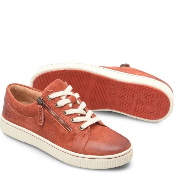 Born | For Women Paloma Slip-Ons & Lace-Ups - Arogosta Distressed (Red)