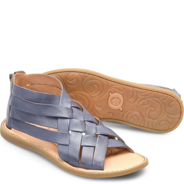 Born | For Women Iwa Woven Sandals - Marine Navy (Blue)