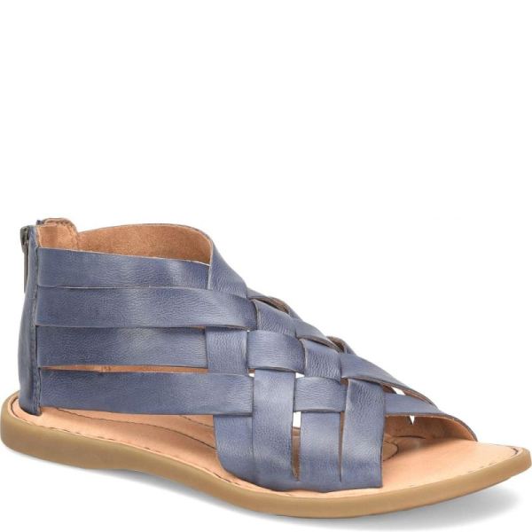 Born | For Women Iwa Woven Sandals - Marine Navy (Blue)