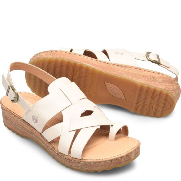 Born | For Women Abbie Sandals - Bone (White)