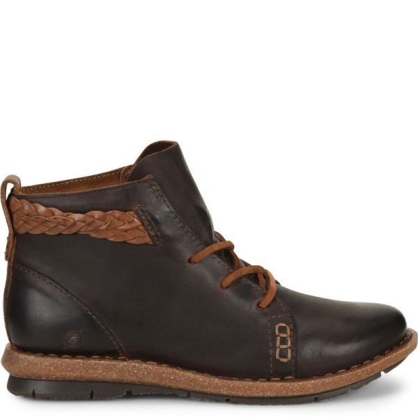 Born | For Women Temple Boots - Dark Castano (Brown)