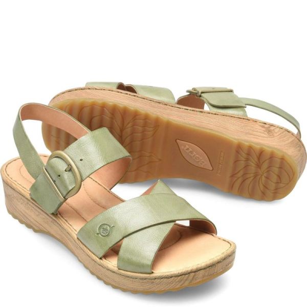 Born | For Women Aida Sandals - Green Leaf (Green)