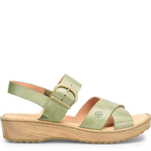 Born | For Women Aida Sandals - Green Leaf (Green)