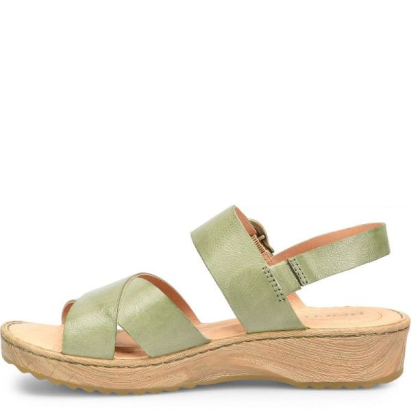 Born | For Women Aida Sandals - Green Leaf (Green)