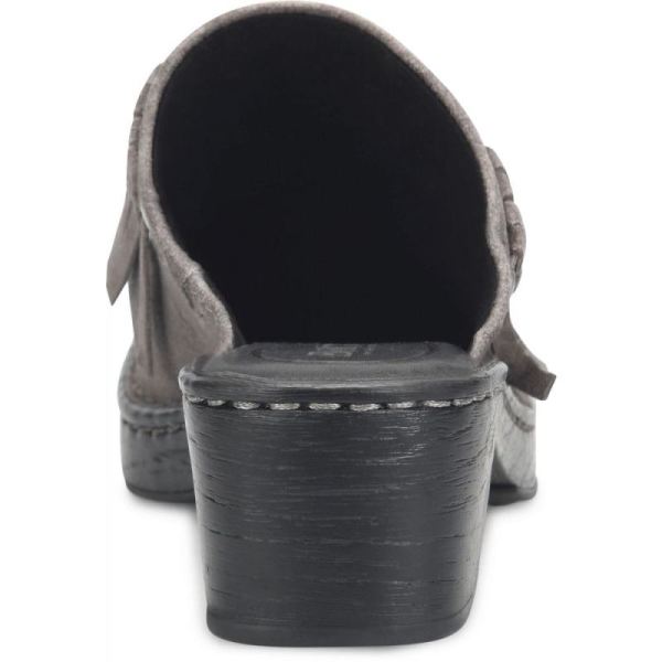 Born | For Women Harmony Clogs - Dark Basalto Distressed (Grey)