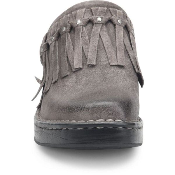 Born | For Women Harmony Clogs - Dark Basalto Distressed (Grey)