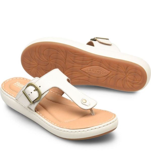 Born | For Women Jules Sandals - White Ivory (White)