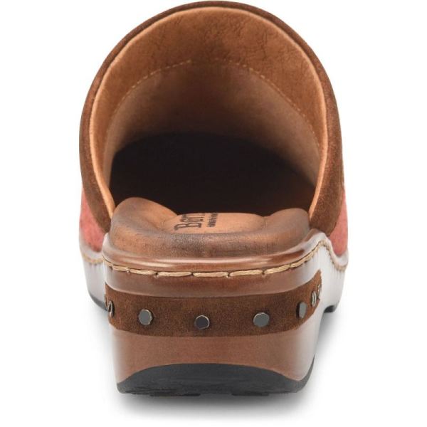 Born | For Women Bandy Blanket Clogs - Rust Blanket Combo (Brown)