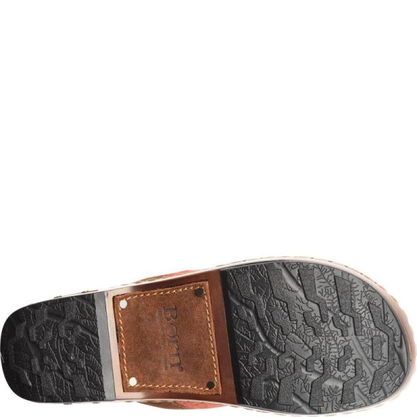 Born | For Women Bandy Blanket Clogs - Rust Blanket Combo (Brown)