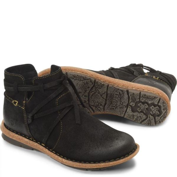 Born | For Women Tarkiln Boots - Black Distressed (Black)