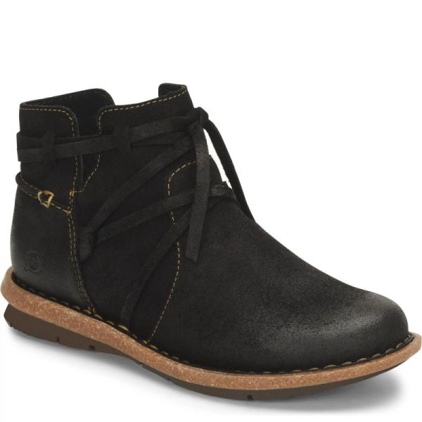 Born | For Women Tarkiln Boots - Black Distressed (Black)