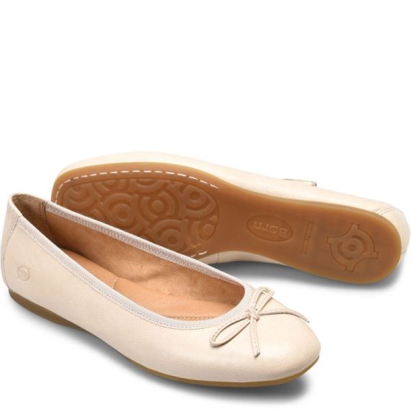 Born | For Women Brin Flats - White Bone (White)