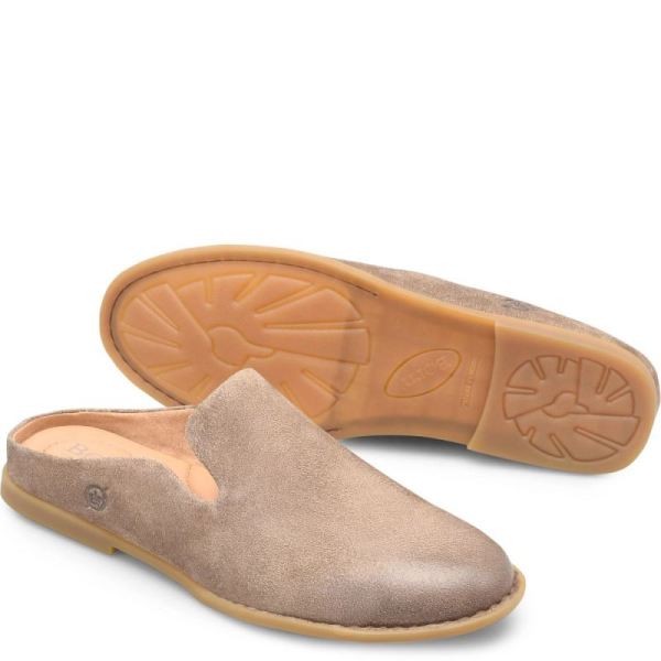 Born | For Women Maia Flats - Taupe Distressed (Tan)