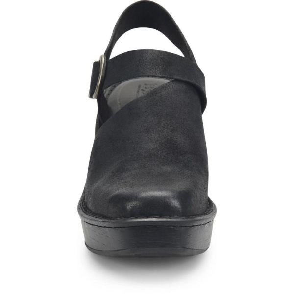 Born | For Women Devlyn Heels - Black Distressed (Black)