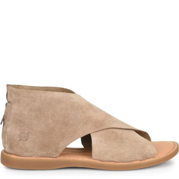 Born | For Women Iwa Sandals - Taupe Suede (Tan)