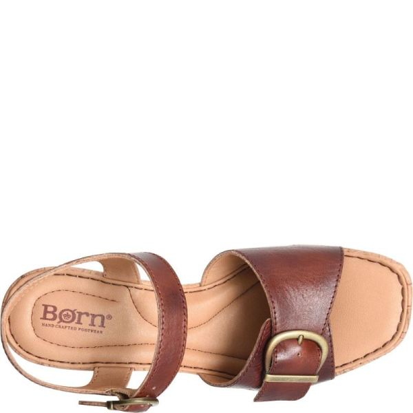 Born | For Women Browyn Sandals - Dark Tan Bourbon (Brown)