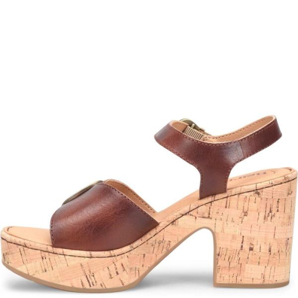 Born | For Women Browyn Sandals - Dark Tan Bourbon (Brown)