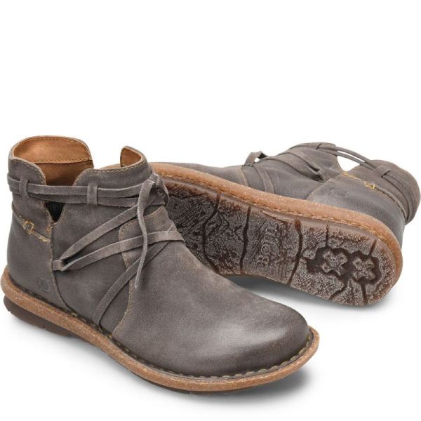 Born | For Women Tarkiln Boots - Wet Weather Distressed (Grey)