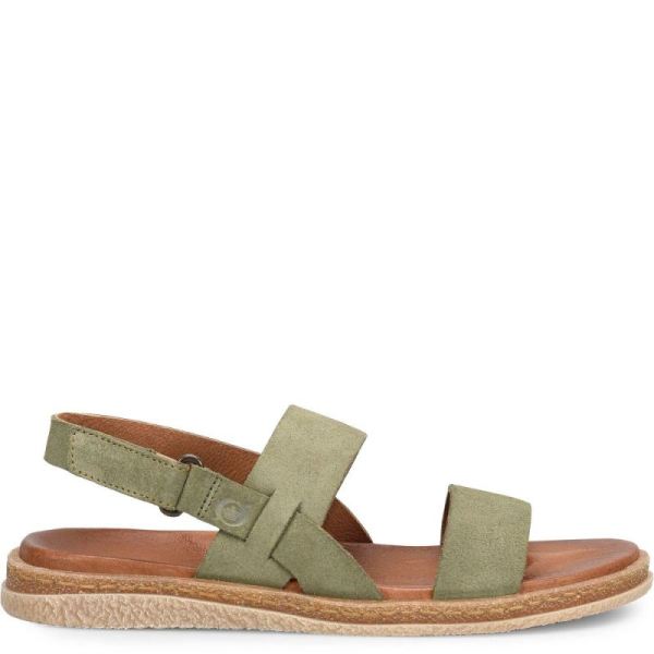 Born | For Women Cadyn Sandals - Loden Green suede (Green)