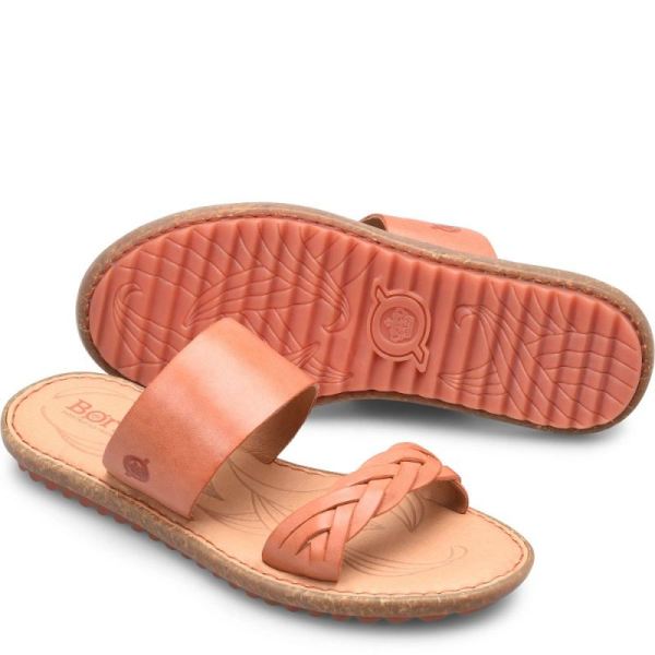 Born | For Women Morena Sandals - Orange Papaya (Orange)