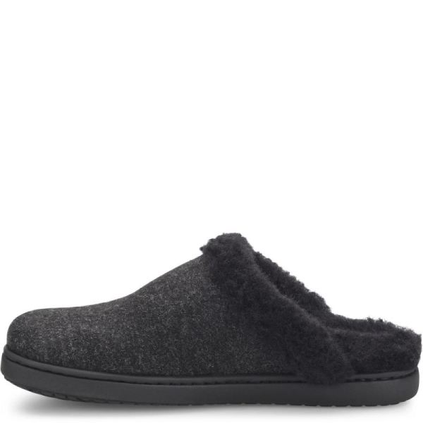 Born | For Women Zoe Clogs - Black Wool Combo (Black)