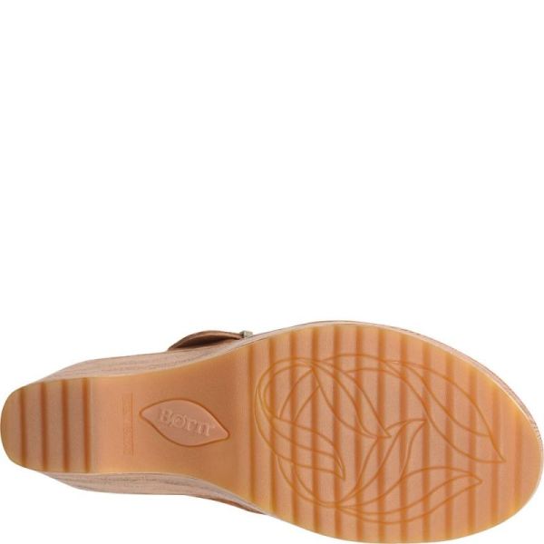 Born | For Women Emily Sandals - Camel Distressed (Tan)