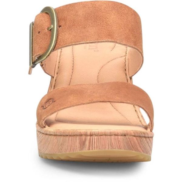 Born | For Women Emily Sandals - Camel Distressed (Tan)