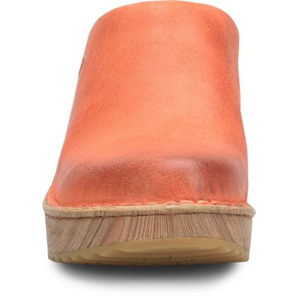 Born | For Women Natalie Clogs - Albicocca Distressed (Orange)