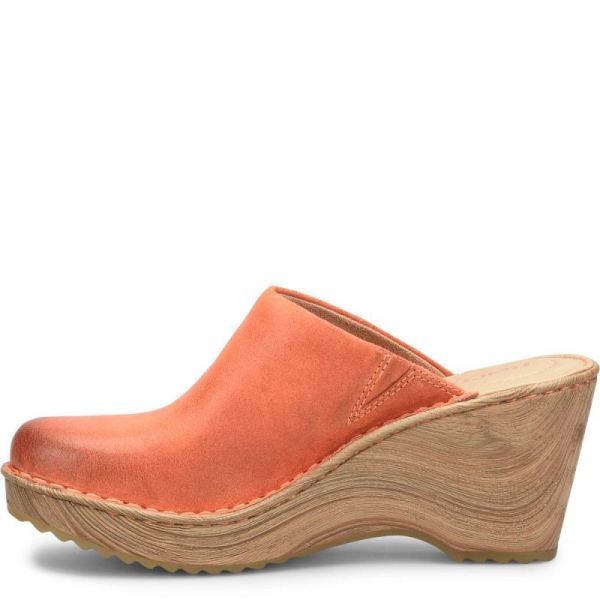 Born | For Women Natalie Clogs - Albicocca Distressed (Orange)