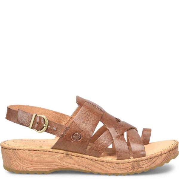 Born | For Women Abbie Sandals - Luggage (Brown)