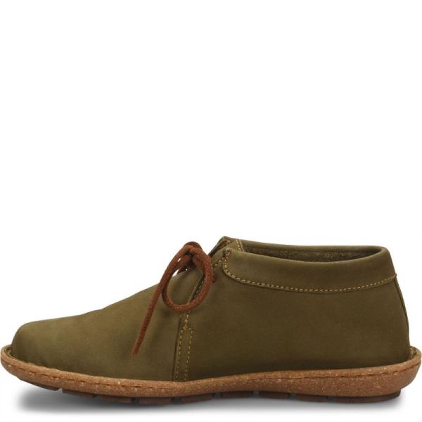 Born | For Women Nuala Boots - Army Green Nubuck (Green)